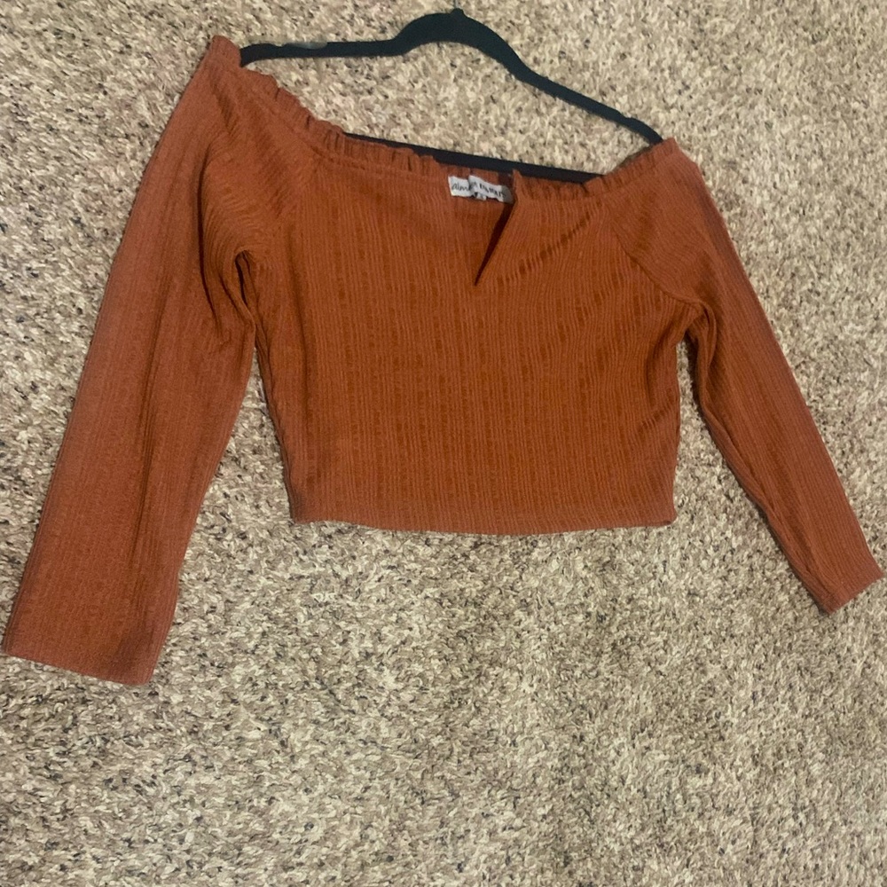Off shoulder top
